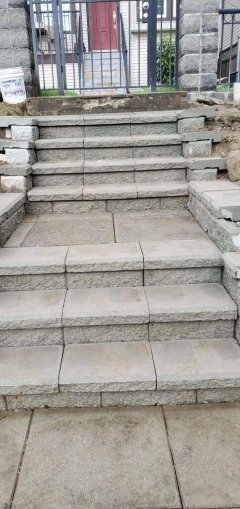 StoneMatrix - Capstone and stairs