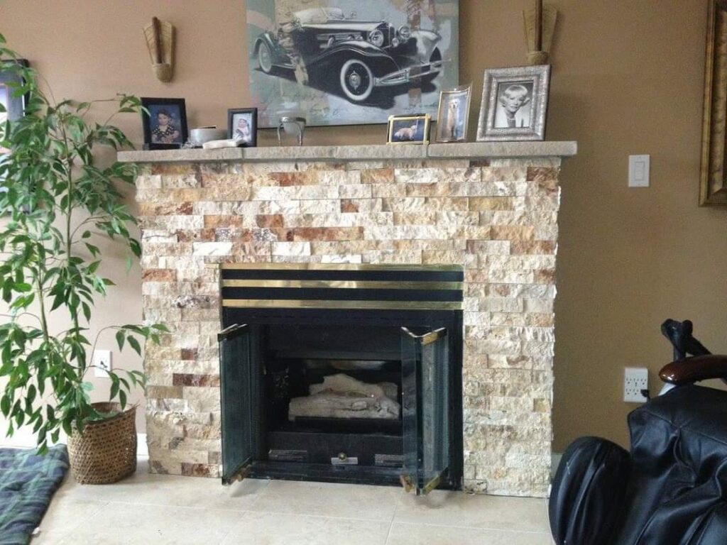 Stone Matrix - Indoor fireplaces