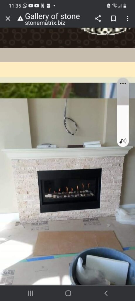 Stone Matrix - Indoor fireplaces